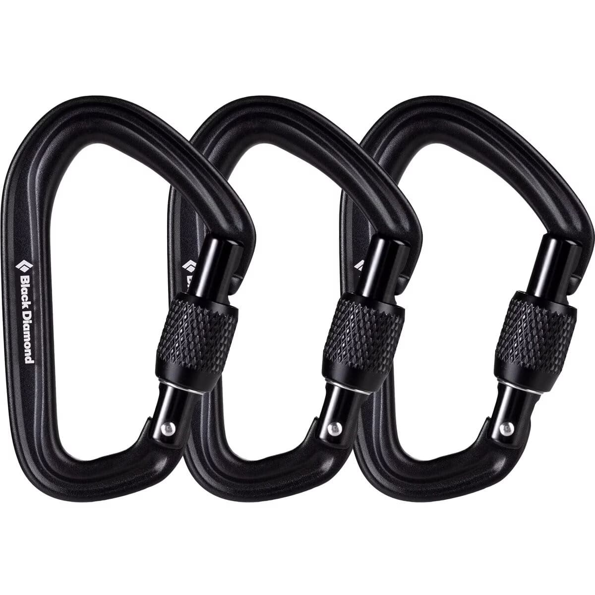 HotForge Screwgate Carabiner - 3 Pack