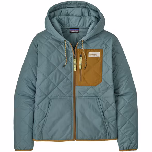 Diamond Quilted Insulated Bomber Hoody - Women's