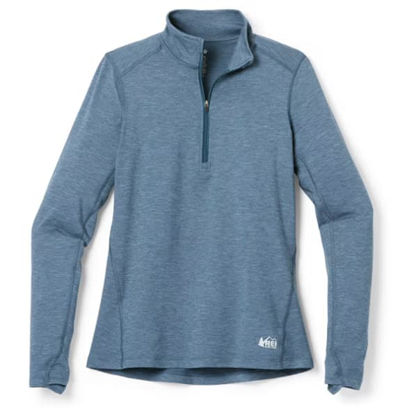 Midweight Base Layer Half-Zip Top - Women's