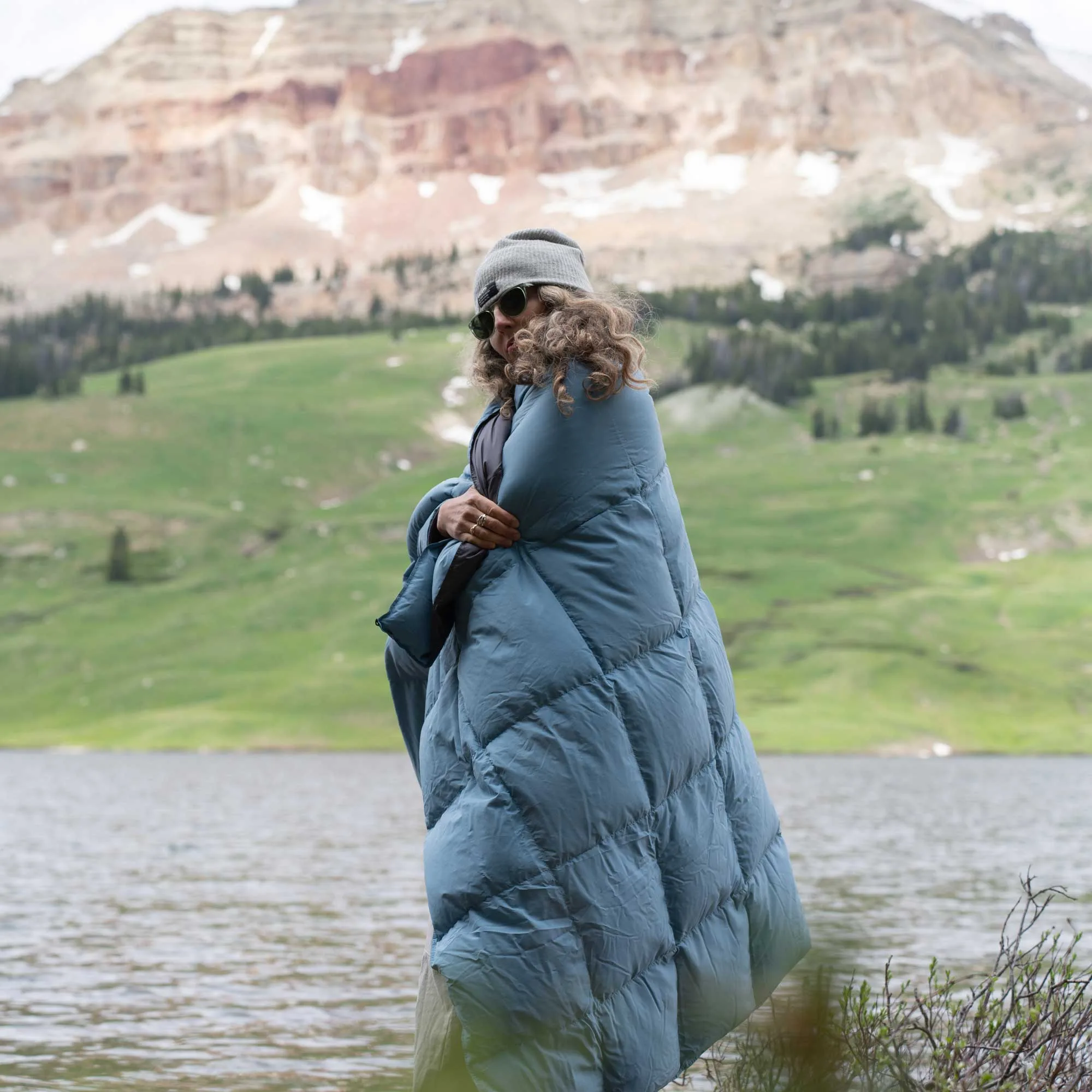 Limited Edition Upcycled Lightweight Down Blanket