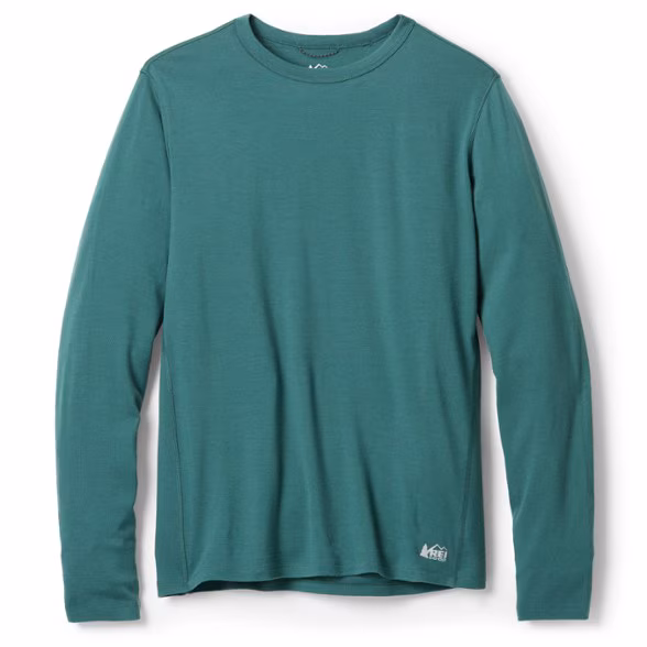 Heavyweight Merino Long-Sleeve Base Layer Crew Top - Men's