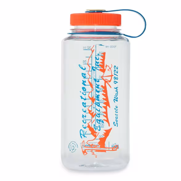REI Co-op Nalgene Sustain Original Logo Wide-Mouth Water Bottle - 32 fl. oz.