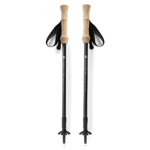 LT5 Three Piece Carbon Trekking Poles