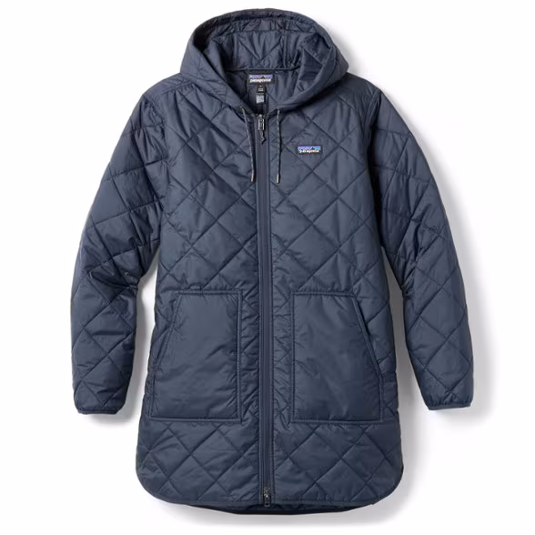 Diamond Quilted Insulated Parka - Women's