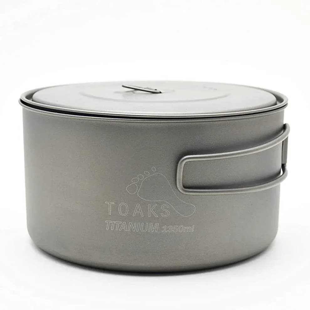 Titanium 900ml D130mm Pot