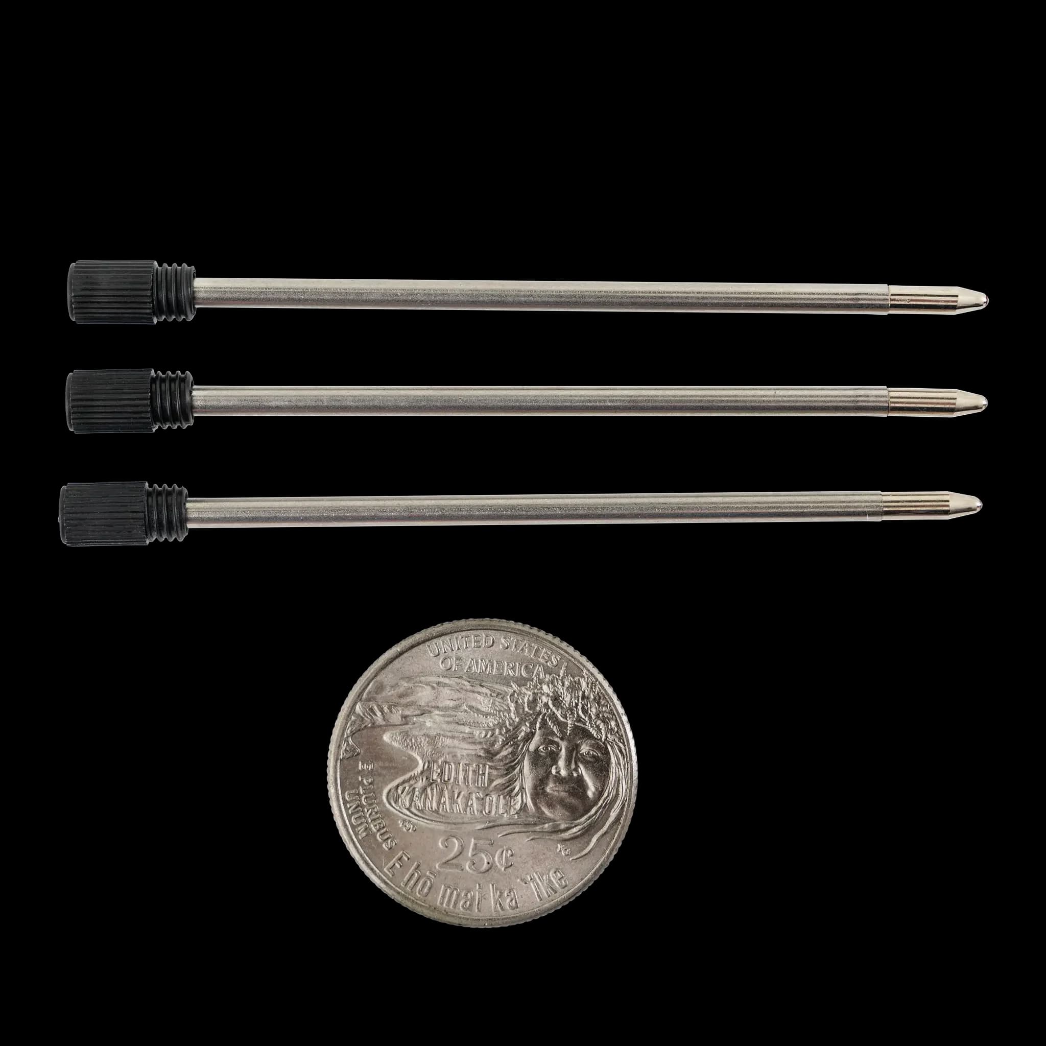 Titanium Pen Refill Cartridges (3 Pack)