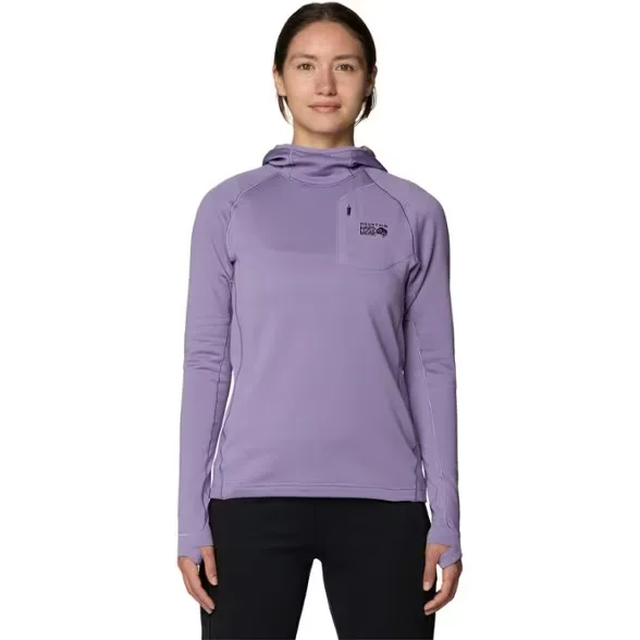 Mountain Hardwear Up First Tech Fleece Pullover Hoody - Women's
