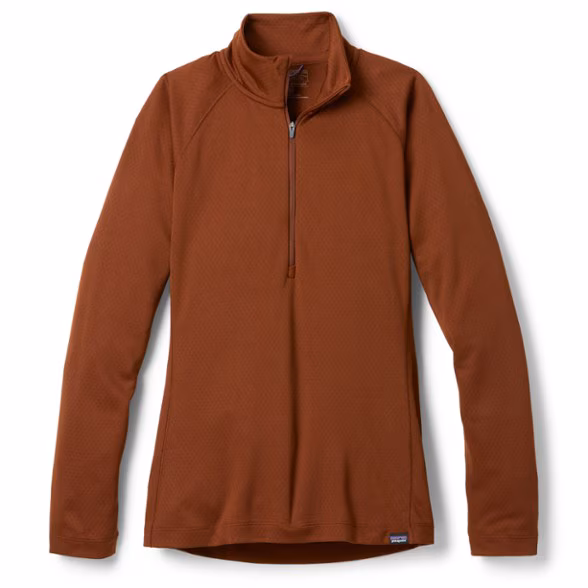 Capilene Midweight Zip-Neck Base Layer Top - Women's
