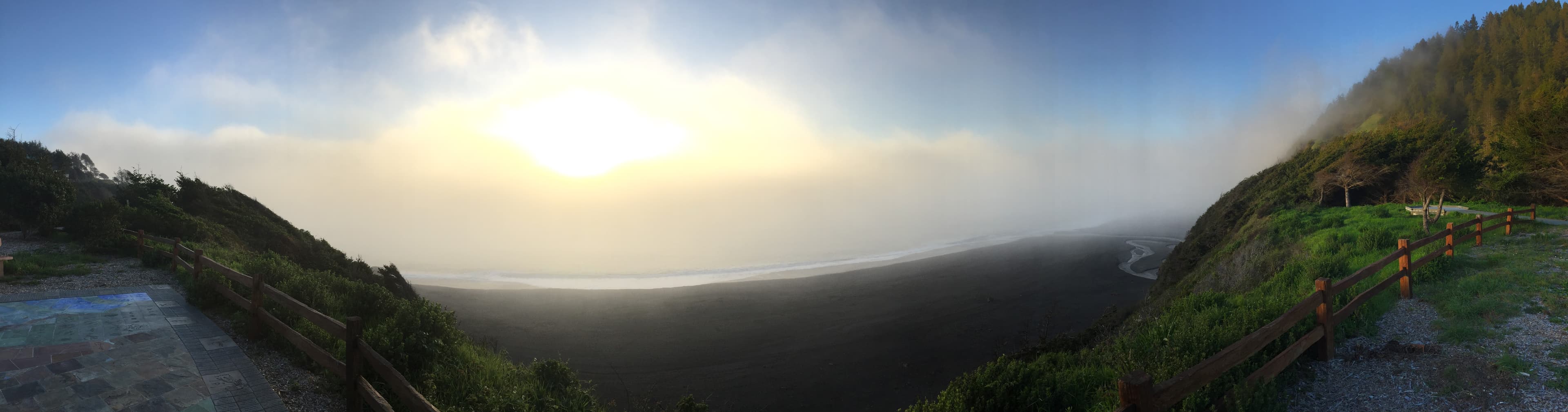 Shelter Cove panorama