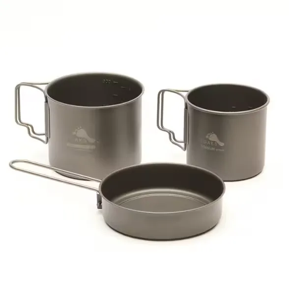 Titanium 1-Person Compact Cookset