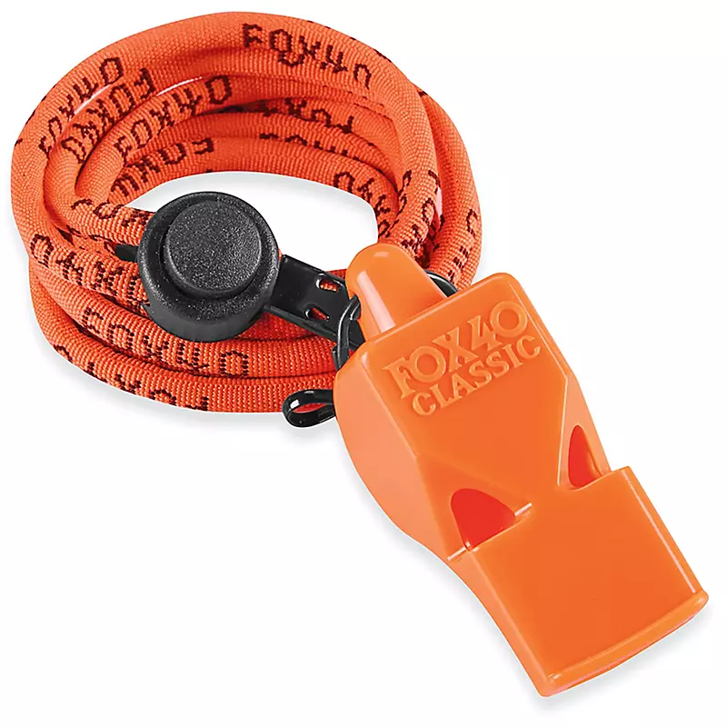 Safety Whistle - Orange