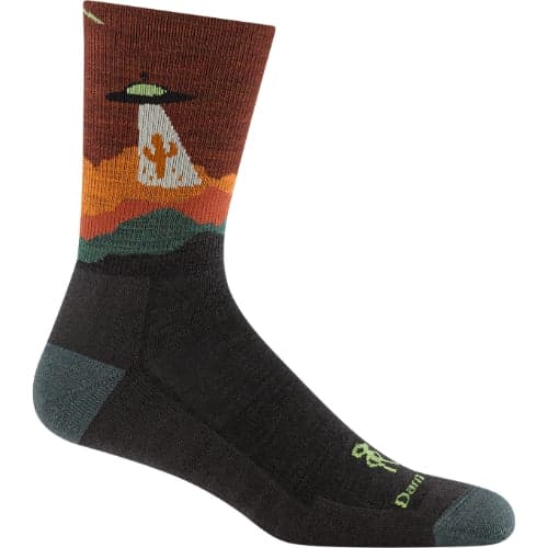 Men's Spaced Out Micro Crew Lightweight Hiking Sock