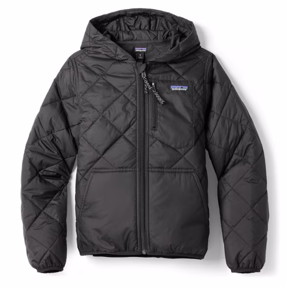 Diamond Quilted Insulated Hoody - Kids'