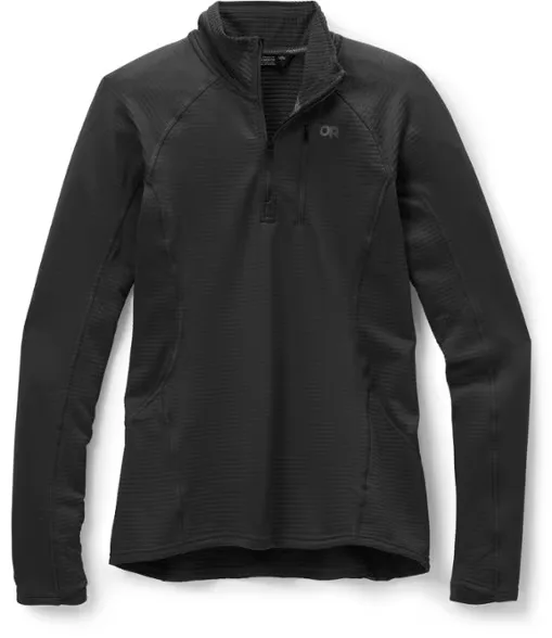 Vigor Grid Fleece Quarter-Zip Pullover - Women's