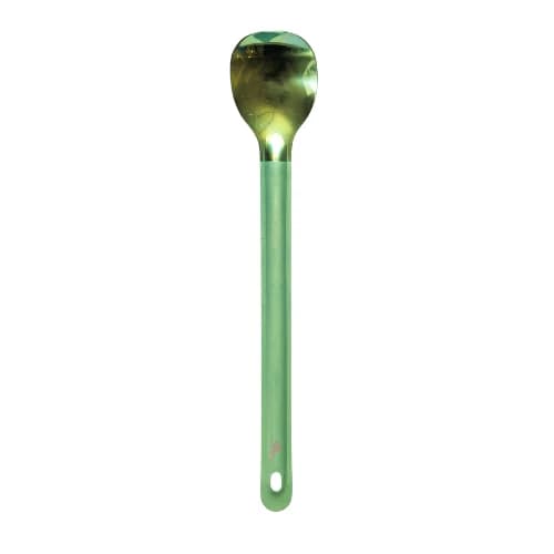 Titanium Long Handle Spoon with Polished Bowl