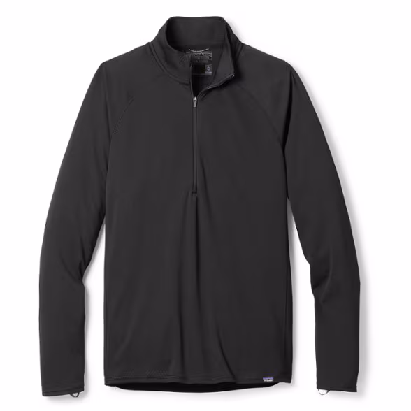 Capilene Midweight Zip-Neck Base Layer Top - Men's